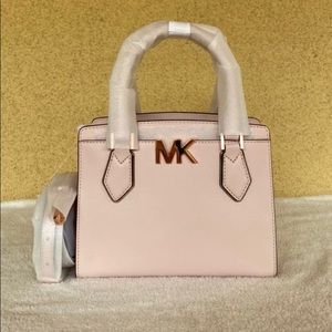 NWT Michael Kors Blush Pink Mott Handbag